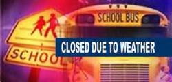 School closed Monday and Tuesday
